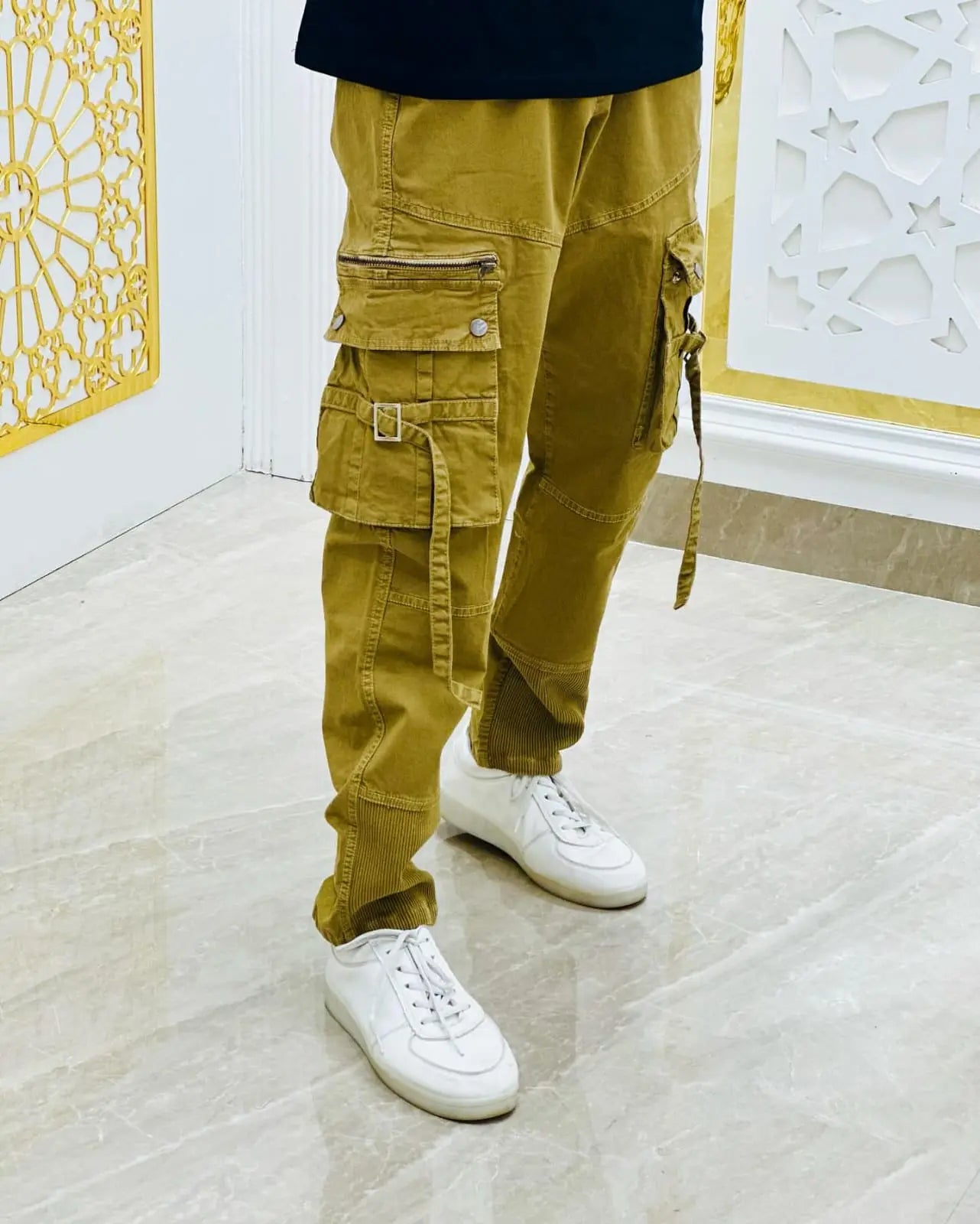 Tactical Streetwear Cargo Jeans PATTERNS FOR MEN