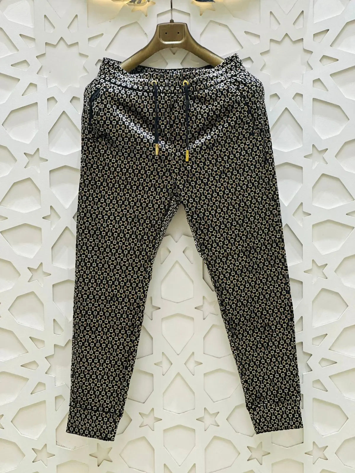 Geo Luxe Joggers PATTERNS FOR MEN