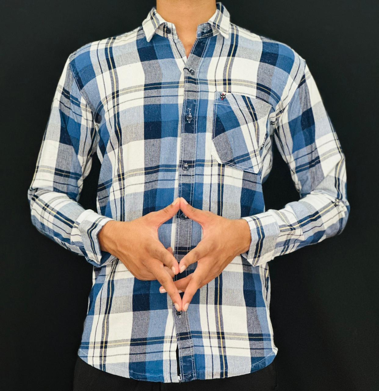Classic Blue Checks PATTERNS FOR MEN