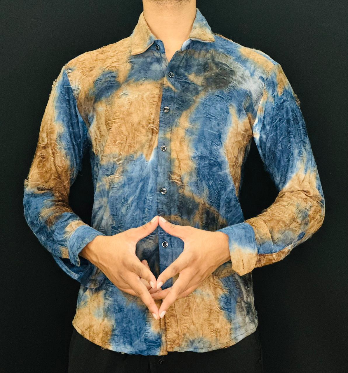 Rustic Tie-Dye Shirt PATTERNS FOR MEN