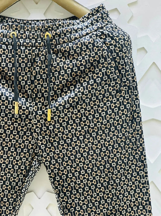 Geo Luxe Joggers PATTERNS FOR MEN