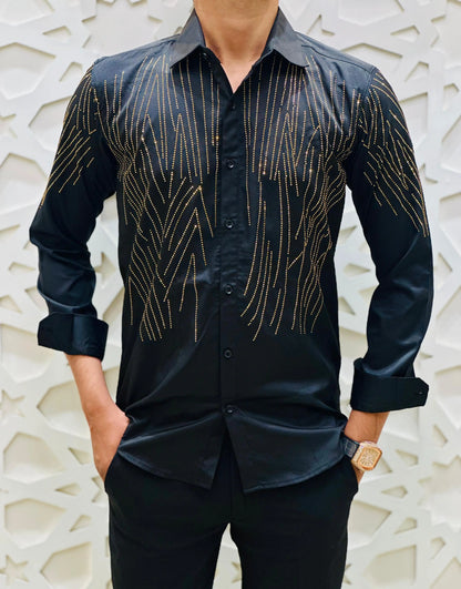 "Golden Pulse Shirt" PATTERNS FOR MEN