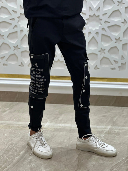 "Mono Verse Snap Track Pants" PATTERNS FOR MEN