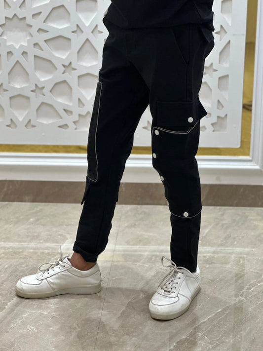 "Mono Verse Snap Track Pants" PATTERNS FOR MEN
