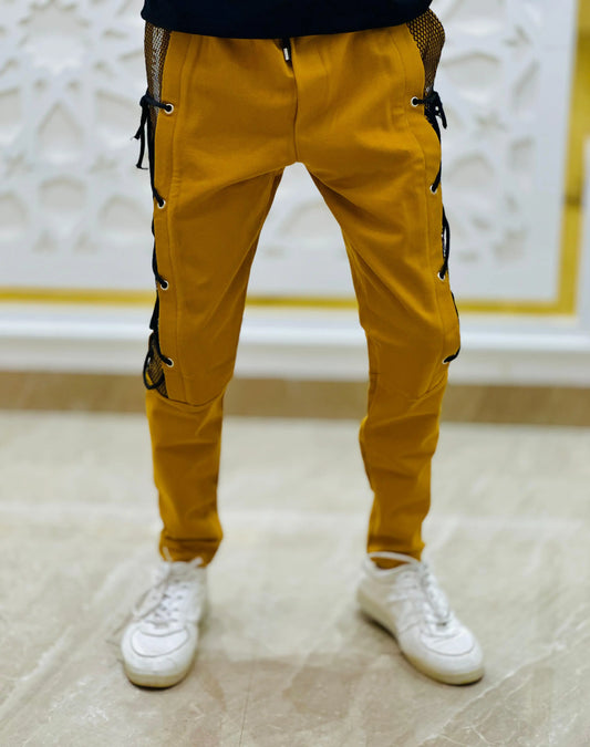"Urban Blaze Mesh Track Pants" PATTERNS FOR MEN