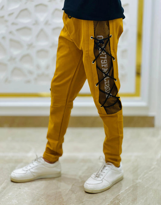 "Urban Blaze Mesh Track Pants" PATTERNS FOR MEN