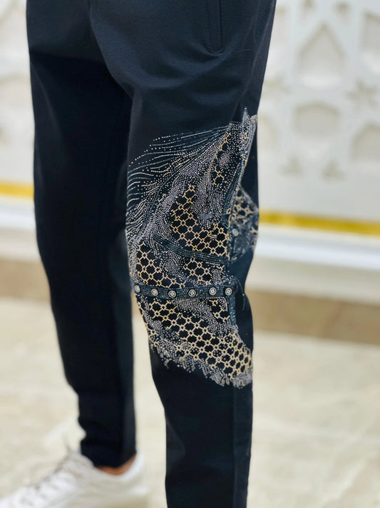 "Midnight Blaze Joggers" PATTERNS FOR MEN