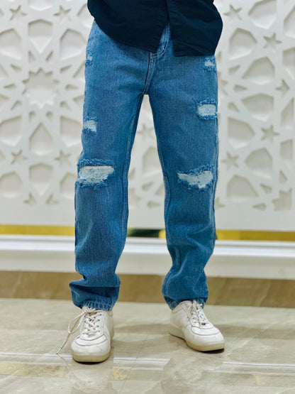 Urban Rebel Distressed Jeans PATTERNS FOR MEN