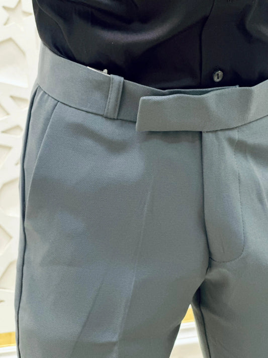 Midnight Steel Formal Pant PATTERNS FOR MEN