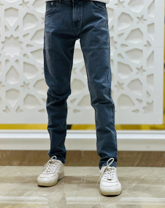 Midnight Blue Slim Fit Denim – Size 28 PATTERNS FOR MEN