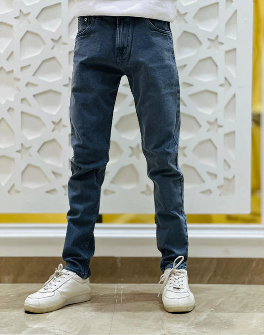Midnight Blue Slim Fit Denim – Size 28 PATTERNS FOR MEN