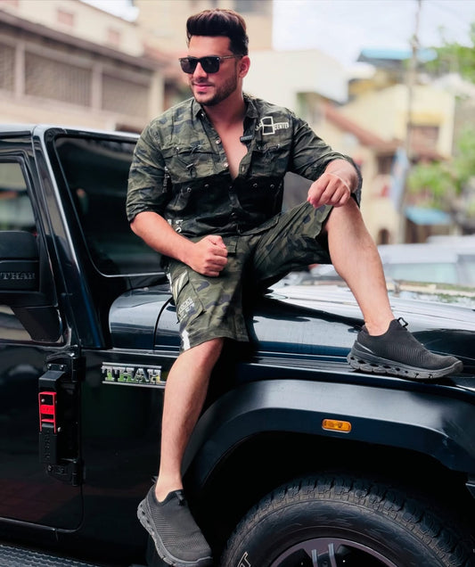 Urban Commando Camo Co-ord Set PATTERNS FOR MEN