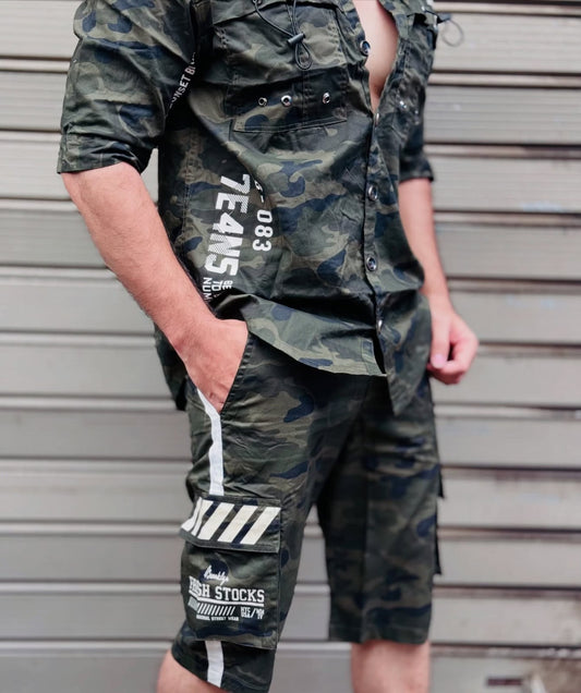 Urban Commando Camo Co-ord Set PATTERNS FOR MEN
