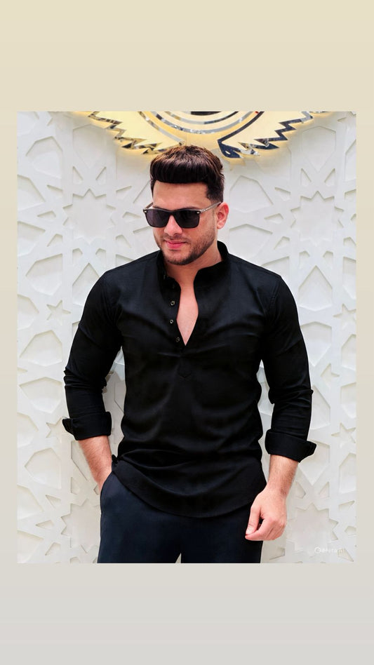 Men's Classic Short Kurta – Multi-Color Collection PATTERNS FOR MEN