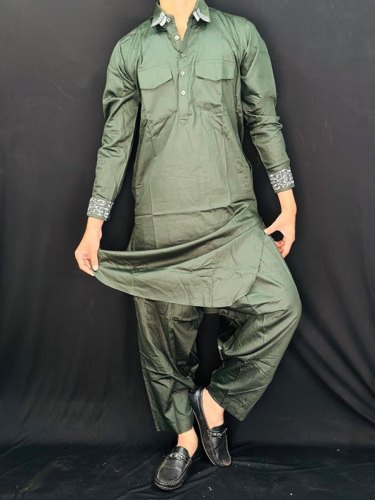 Shehzada Collar Kurta PATTERNS FOR MEN