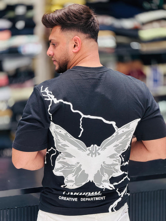 Electric Noir Graphic Tee PATTERNS FOR MEN