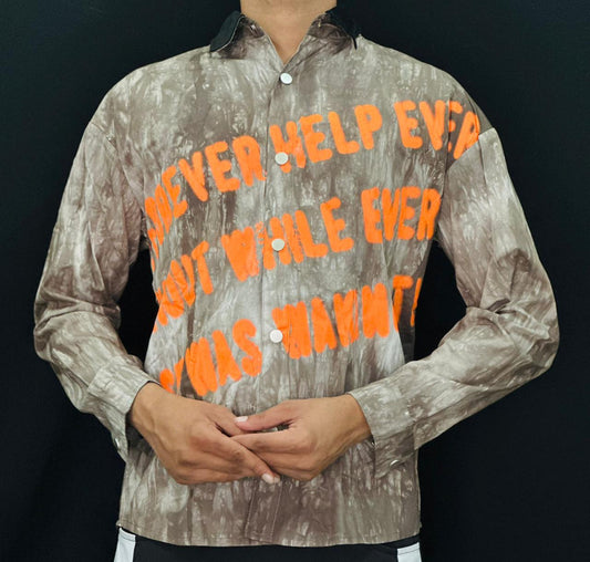 Street Vibe Graffiti Shirt PATTERNS FOR MEN