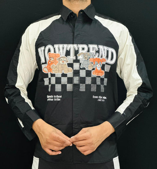 Urban Teddy Racer Shirt PATTERNS FOR MEN