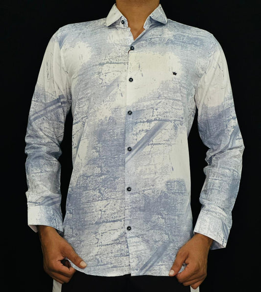 Frosted Sky Abstract Shirt PATTERNS FOR MEN
