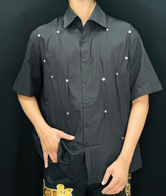 Classic Black Shirt PATTERNS FOR MEN